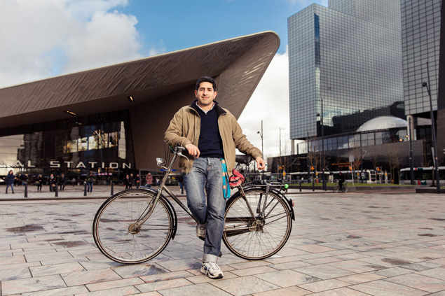 Picture of Pablo with bike