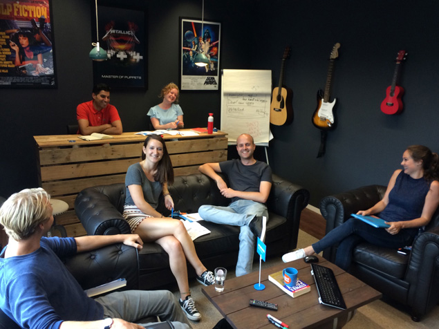 Picture of pizza session